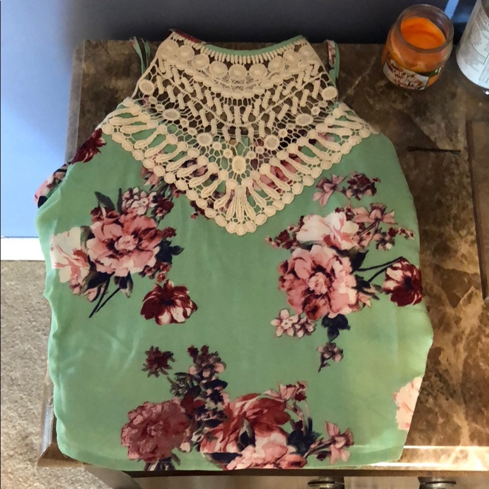 Floral Crop Top